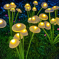 Solar Swaying Mushroom Garden Decor Lights