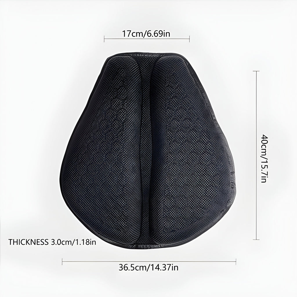 Motorcycle Gel Seat Pad for Long Distance Rides