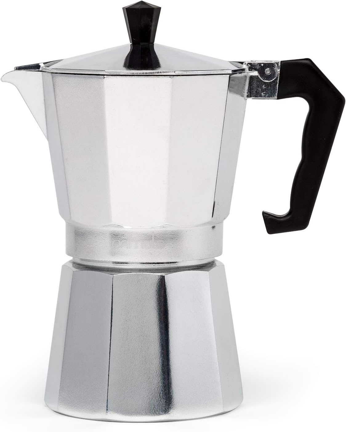 Classic Stovetop Espresso and Coffee Maker, Moka Pot for Italian and Cuban Café Brewing