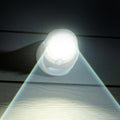 Weatherproof LED outdoor light with motion sensor