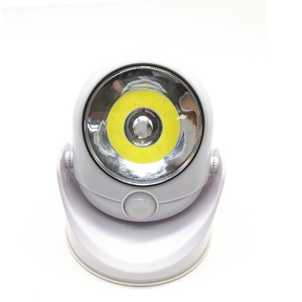 Weatherproof LED outdoor light with motion sensor