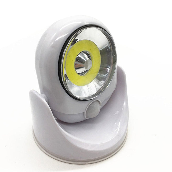 Weatherproof LED outdoor light with motion sensor