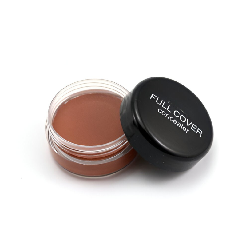 Full-coverage foundation to conceal tattoos and imperfections