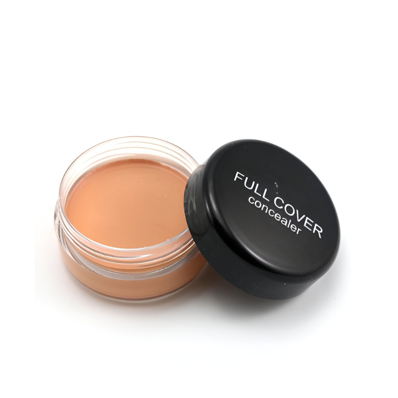 Full-coverage foundation to conceal tattoos and imperfections