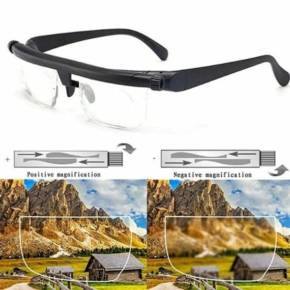 04 Adjustable Focus Glasses Near And Far Sight