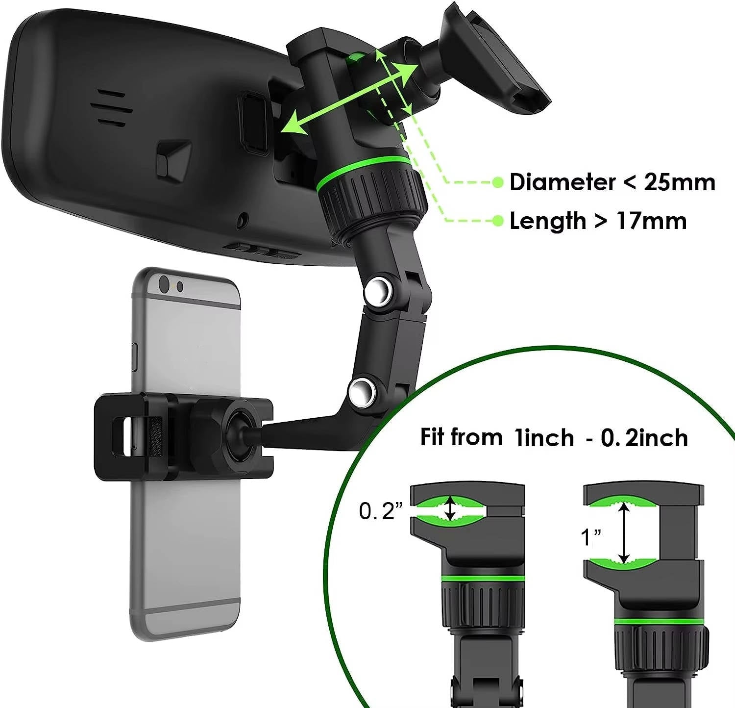 Universal Cell Phone Holder Mount for Car