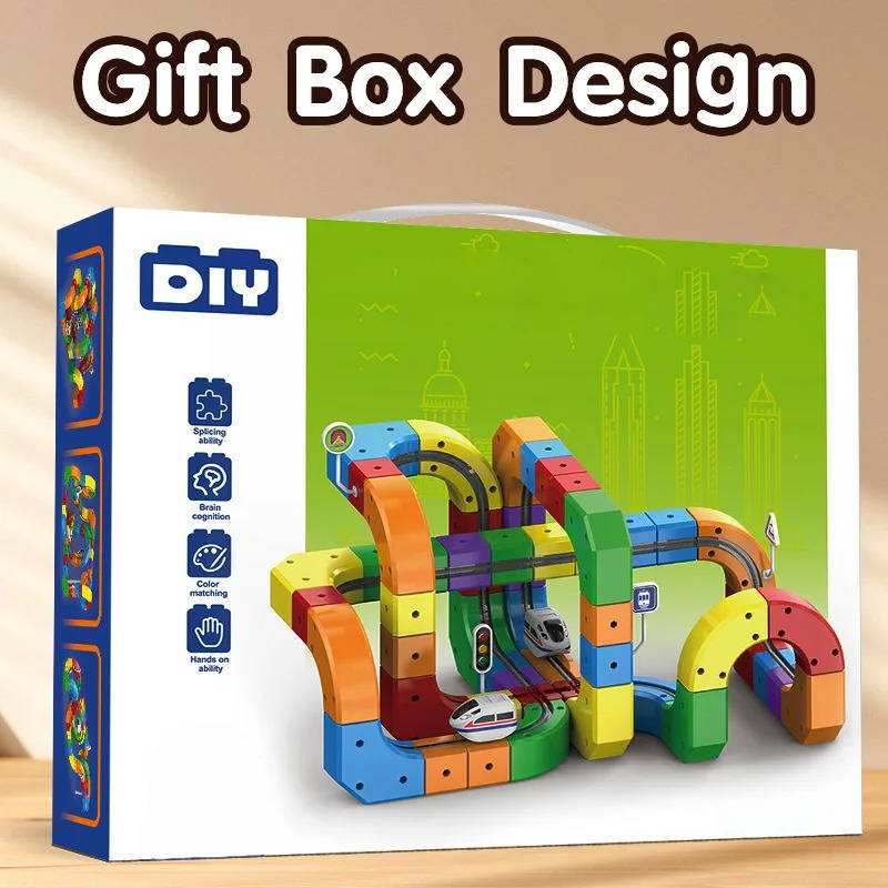Magnetic Train Track Toy
