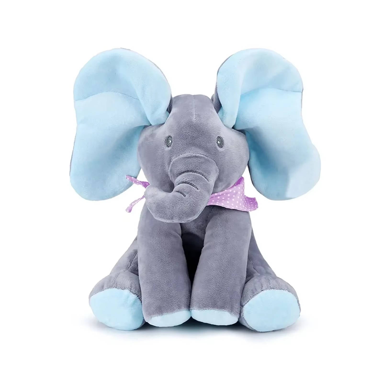 Peek a boo Talking Elephant toy
