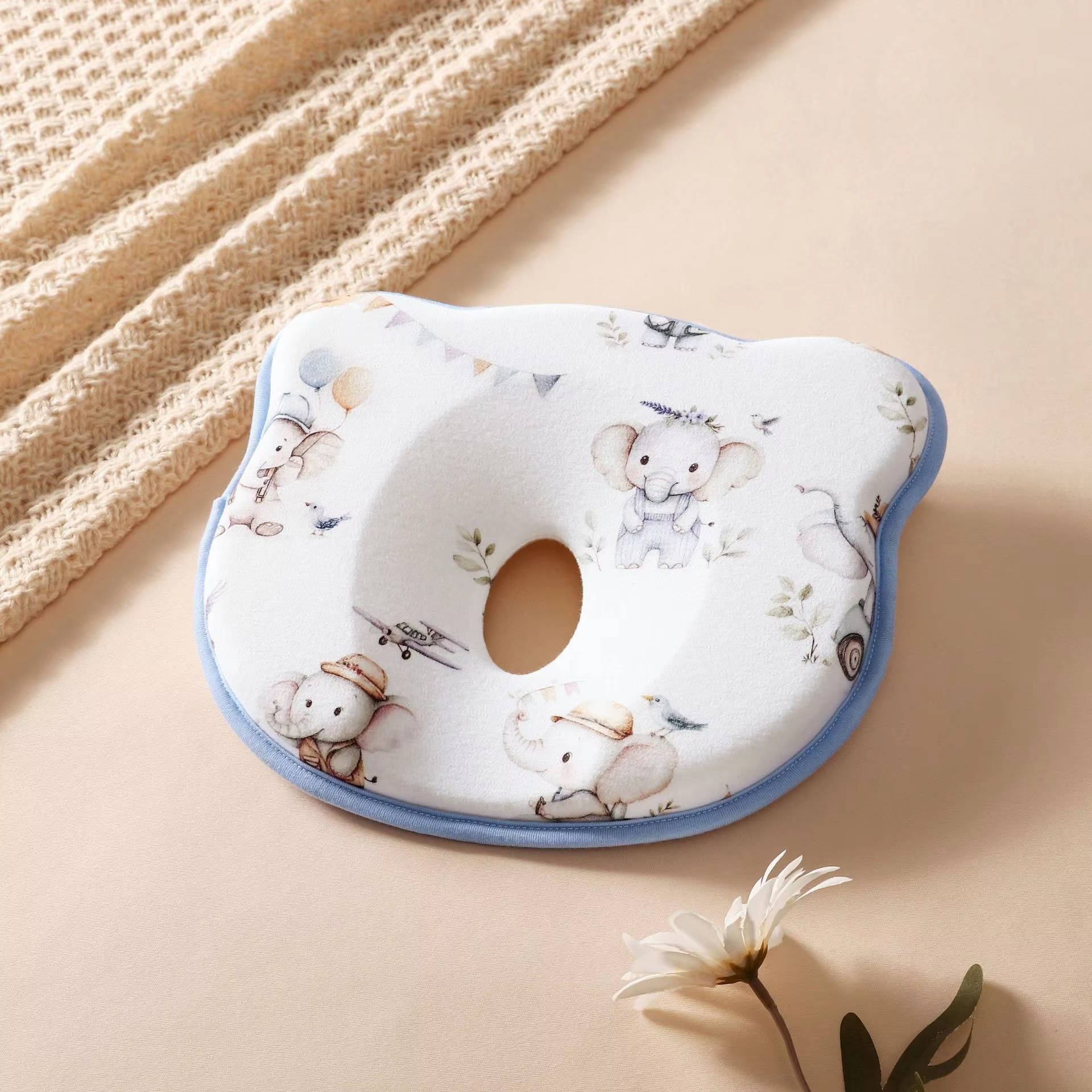 Infant Pillow Prevents Flat Head - Anti-Deviation Sweat-Absorbent