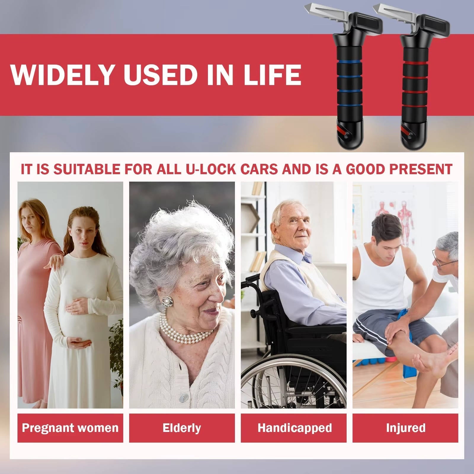 Car Assist Handle for Elderly- 2 Pack