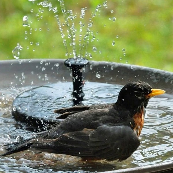 Solar Water Fountain for Garden -Eco-Friendly Outdoor Solar-Powered Fountain, Gift for Garden Lovers, Garden Fountain