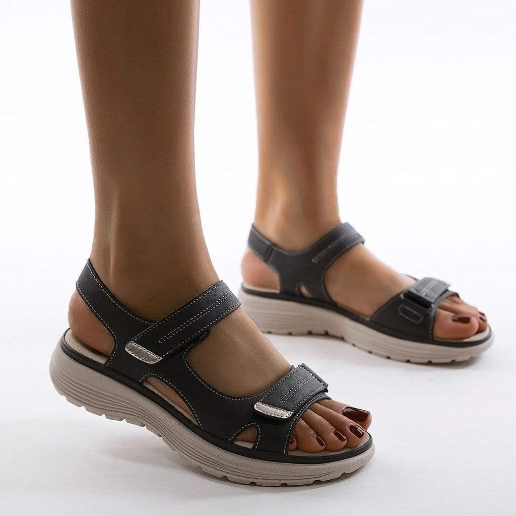 Women's orthopedic sandals - adjustable straps for optimal comfort