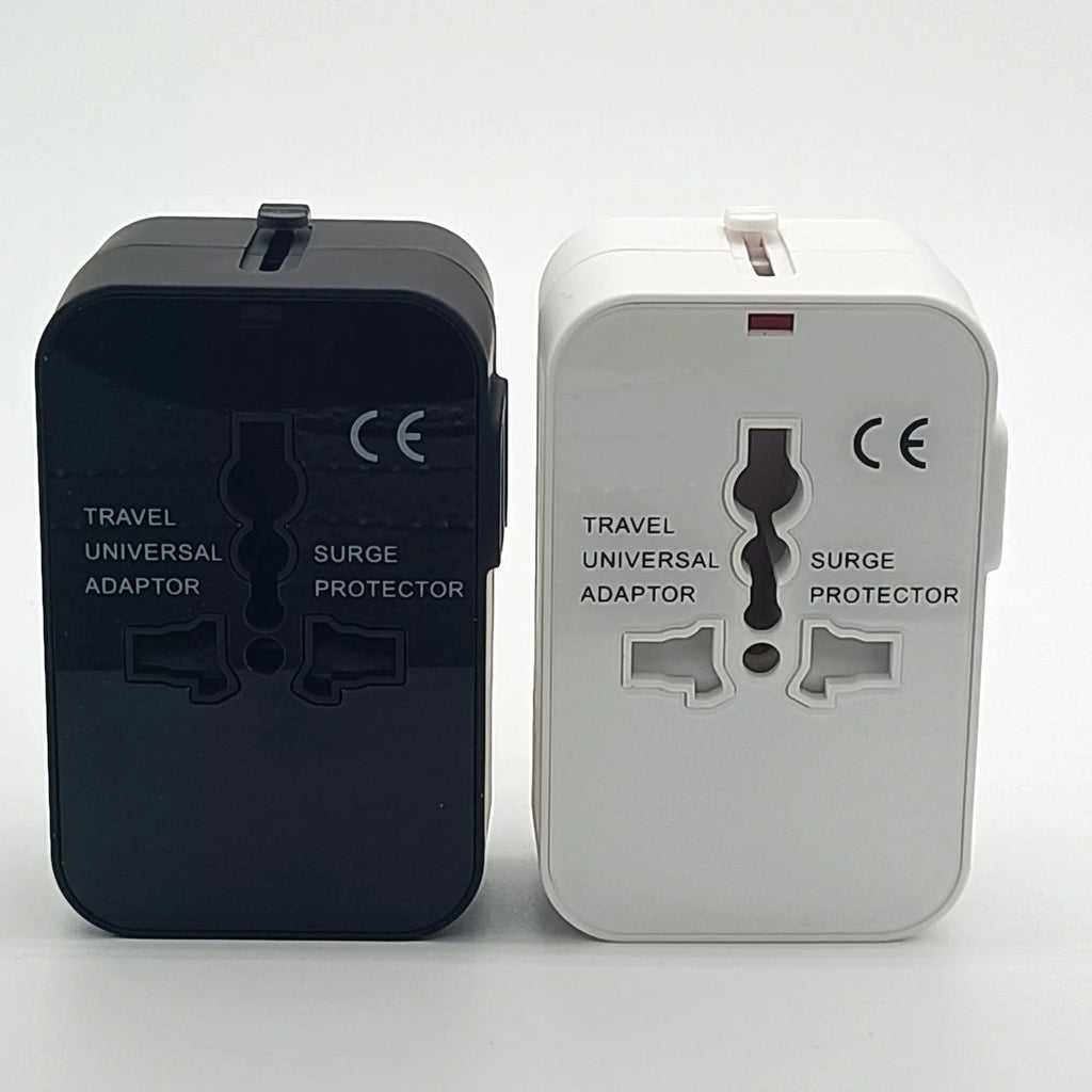 Worldwide Travel Adapter with Dual USB Charging Ports