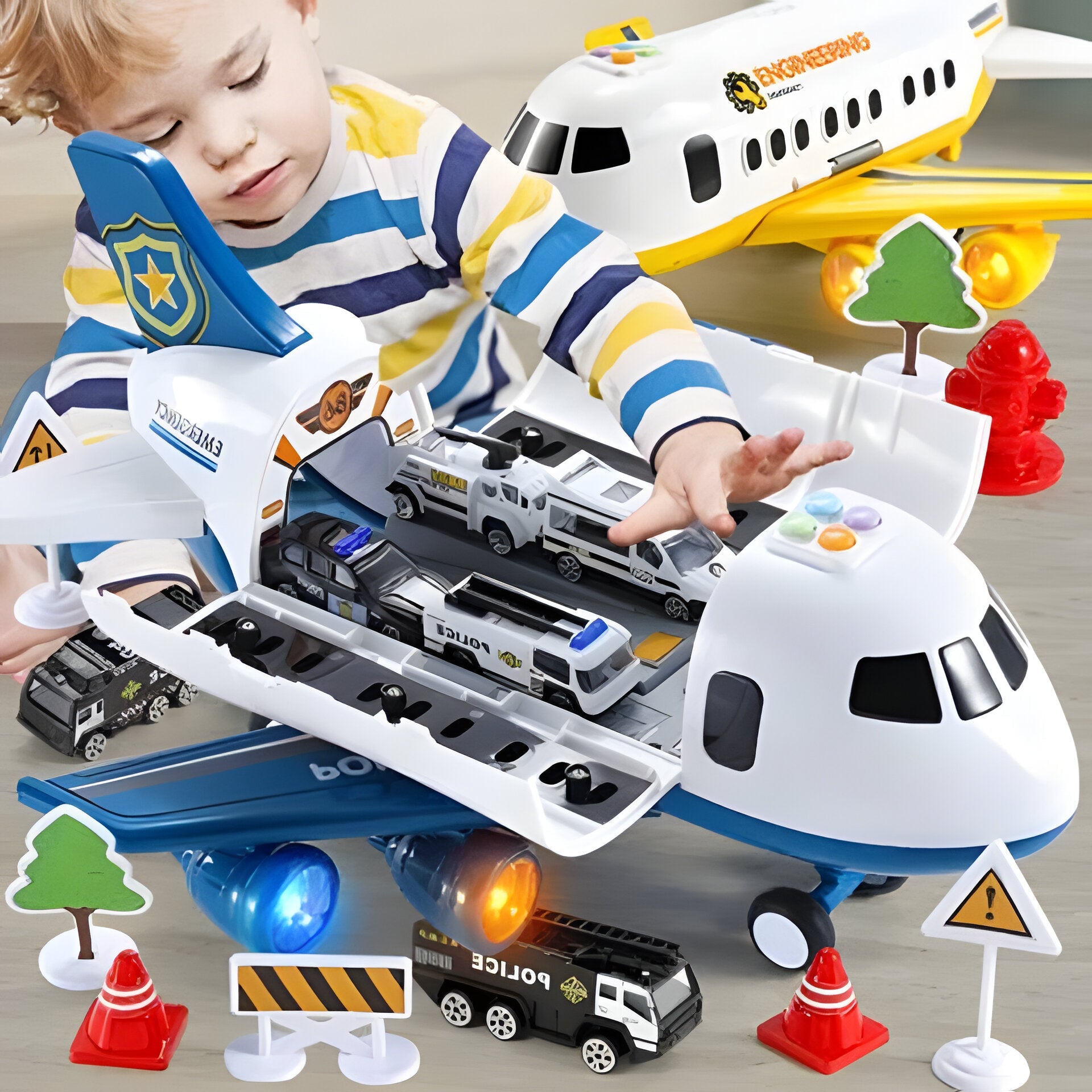 Airplane Toy Set For Kids