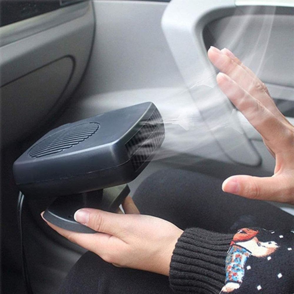 12V Car Heater Fan – 150W/300W Portable Ceramic Auto Heater for Fast Defrost & Heating
