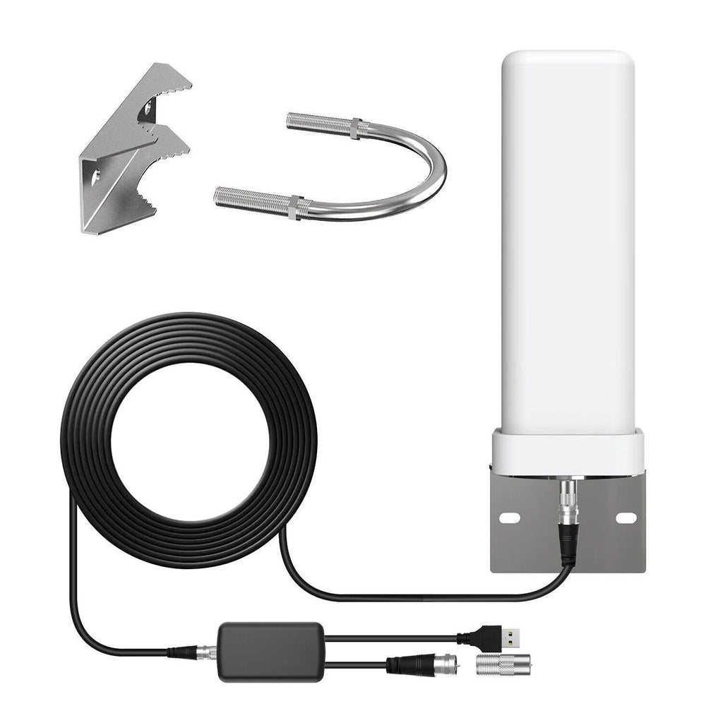 Extra Range 360° Premium Antenna 2025 HDTV Outdoor Antenna Amplified 460 Mile Range